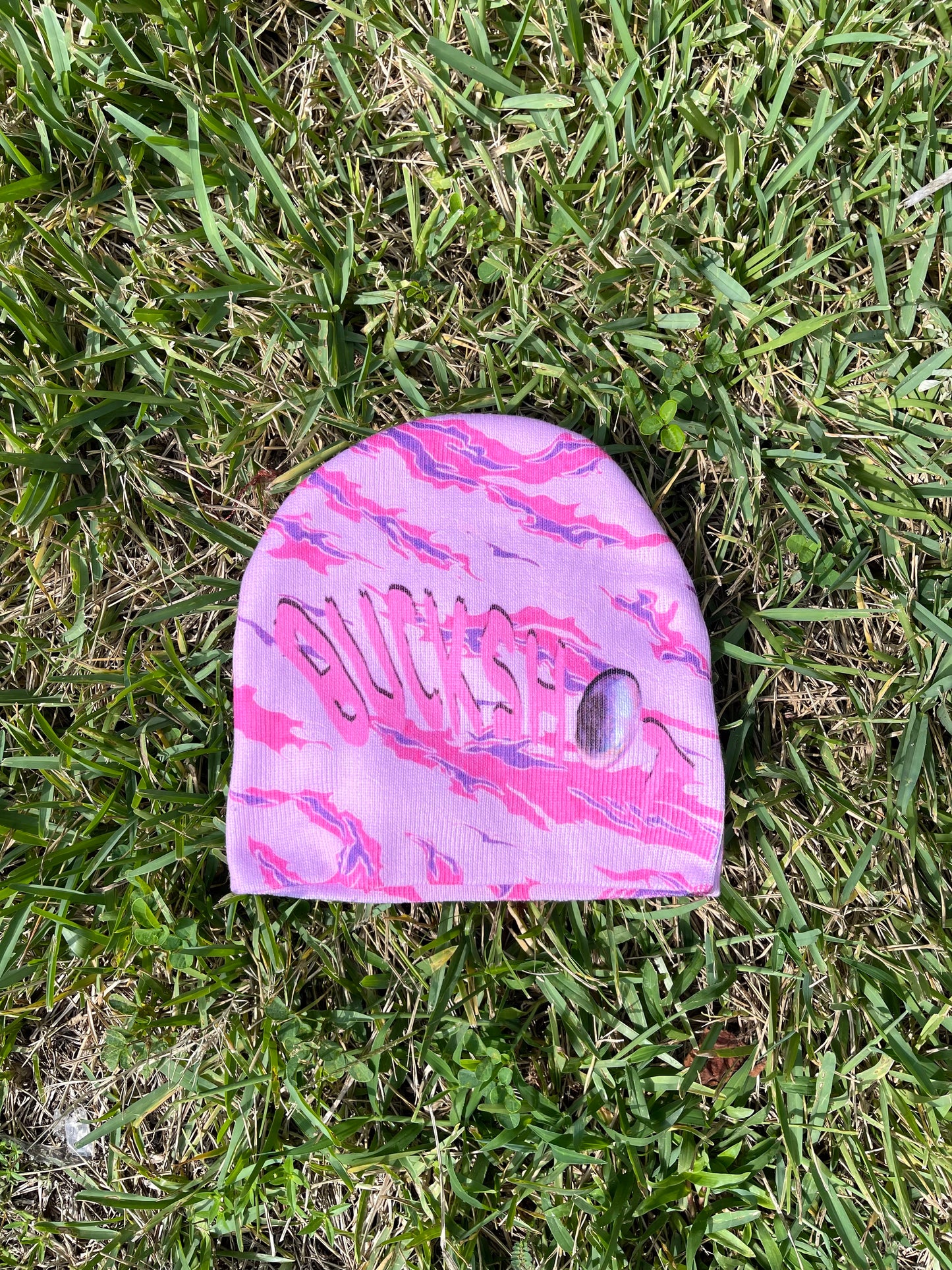 Tiger camo beanie V1