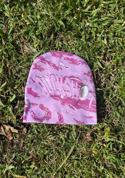 Tiger camo beanie V2